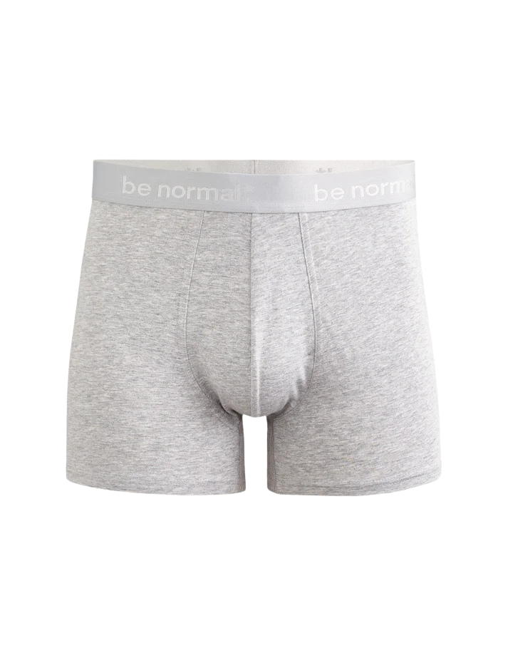 Binormal Light Grey Mel Boxers Celio