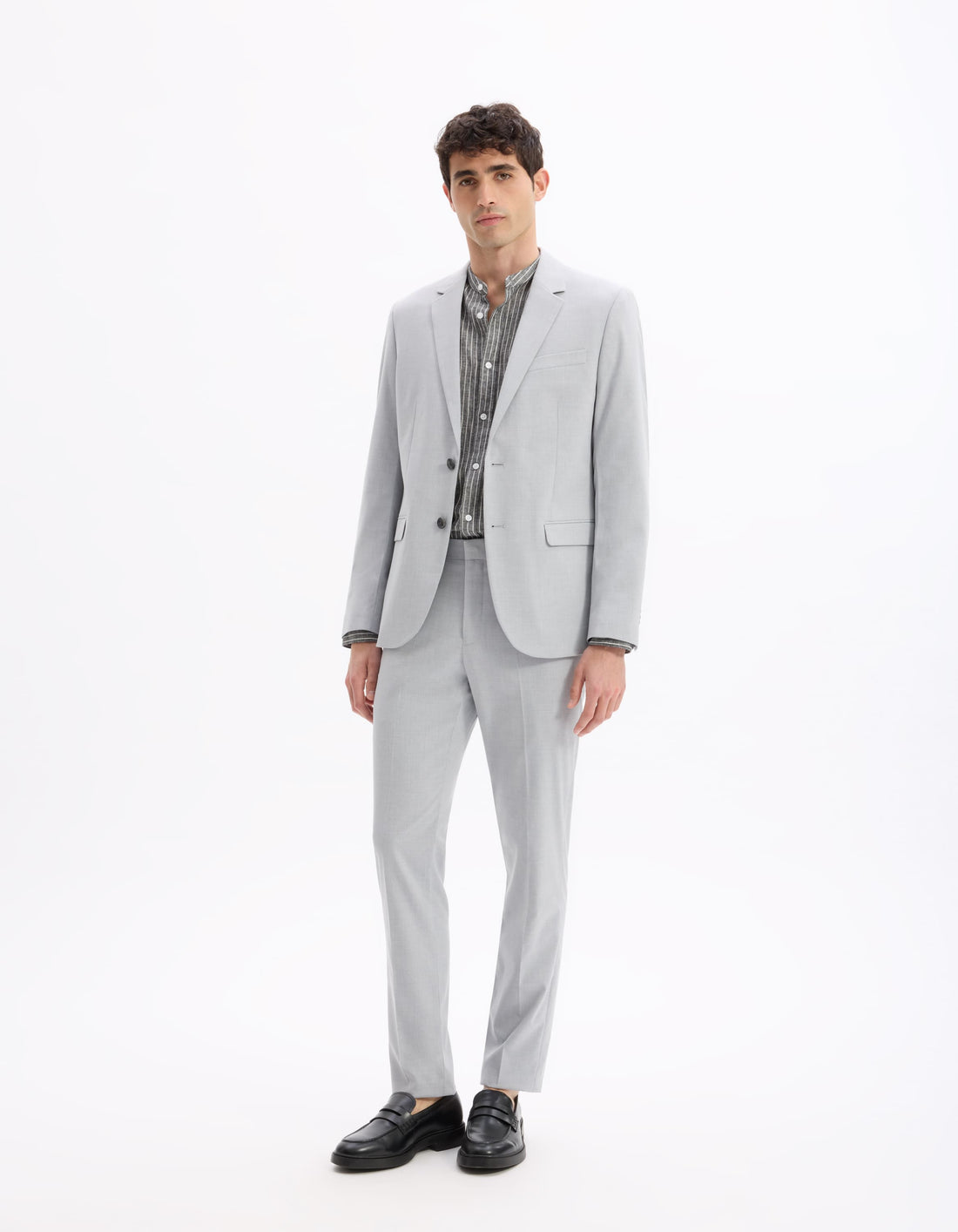 Buamaury Light Grey 01 Suit Jacket Celio