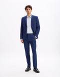 Buamaury Bleu Suit Jacket Celio