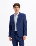Buamaury Bleu Suit Jacket Celio