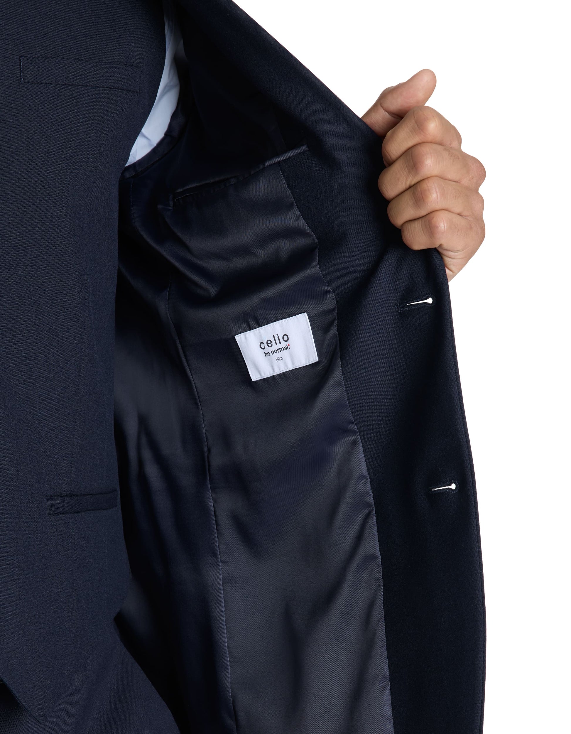 Buamaury Marine Suit Jacket Celio