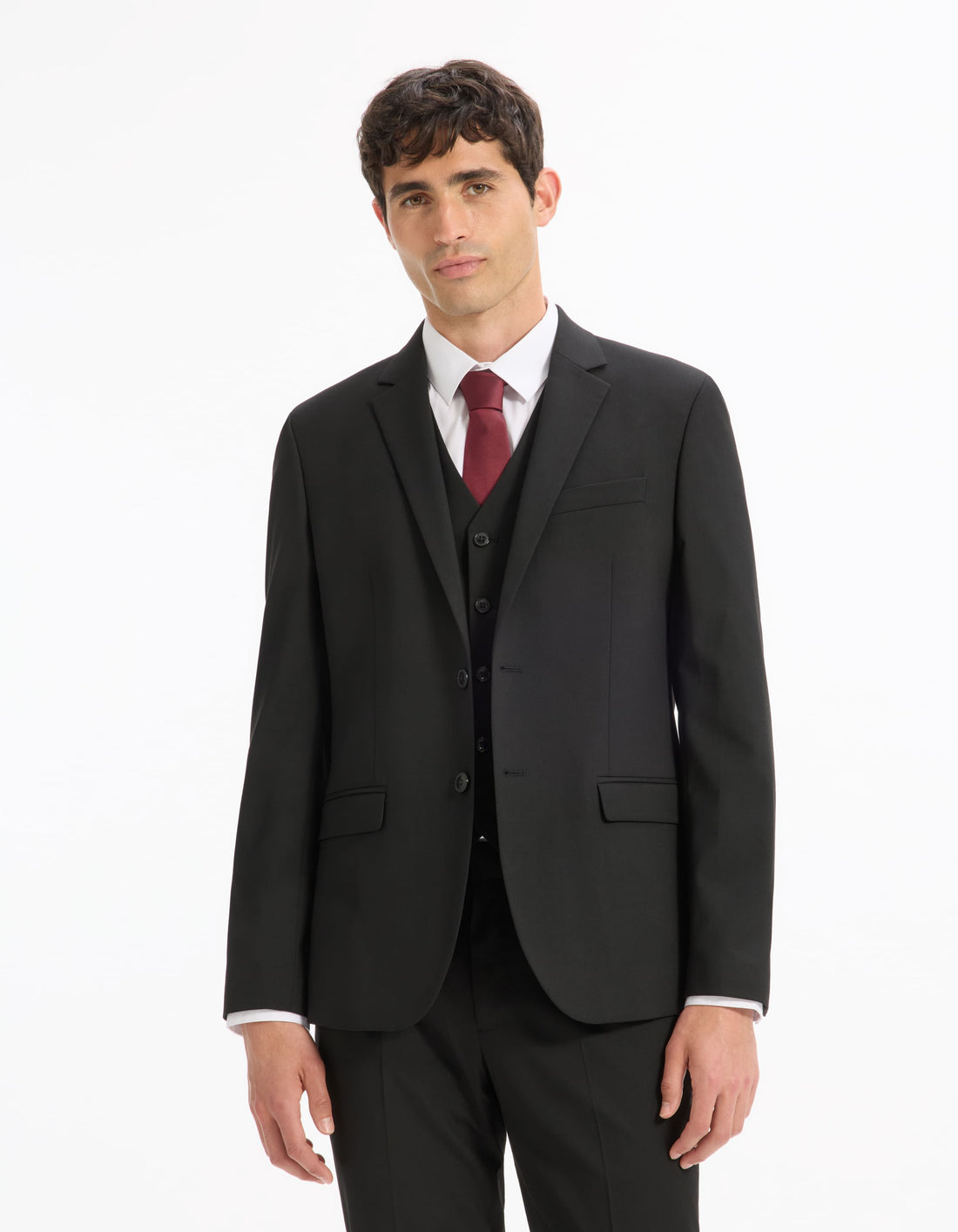 Buamaury Ray Black Suit Jacket Celio