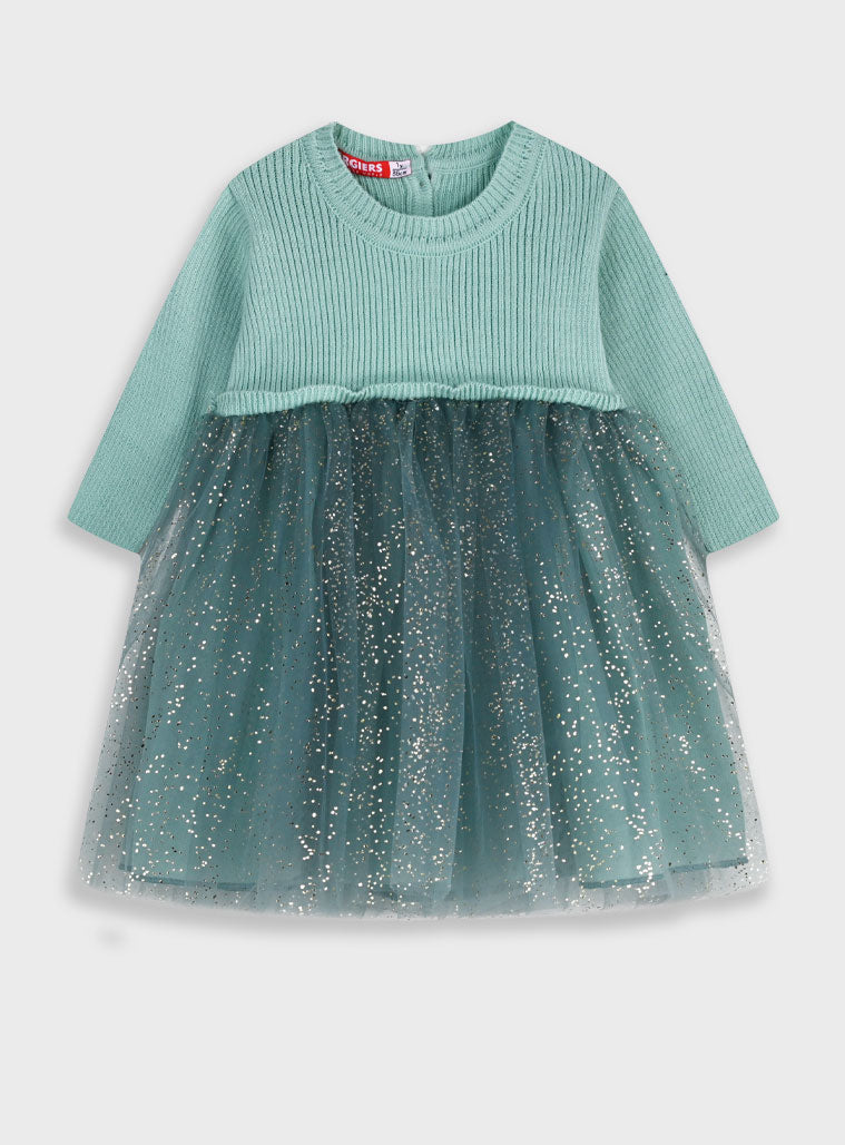 Children's Green Dress For Girl Energiers
