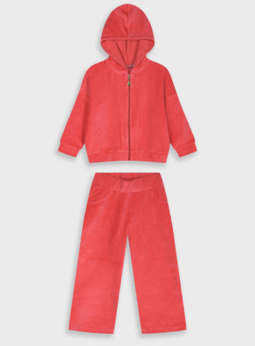 Children's Coral Tracksuit For Girl Energiers