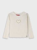 Children's Off White Blouse For Girls Energiers