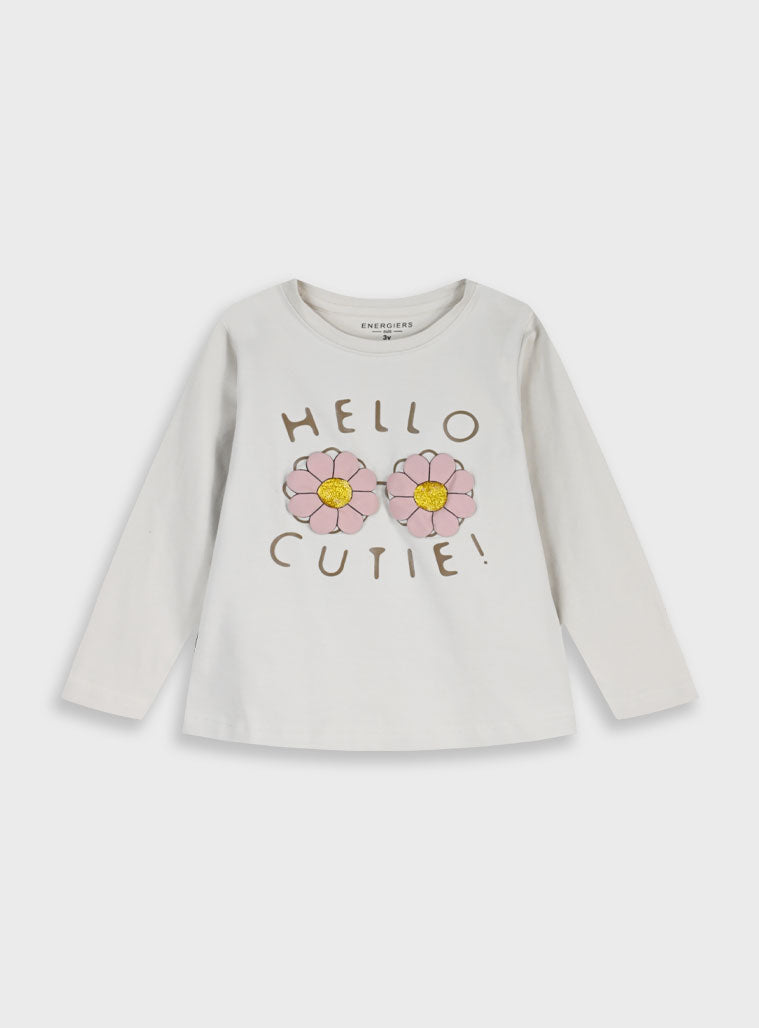 Children's White Blouse For Girl Energiers