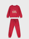 Children's Red Tracksuit For Girl Energiers