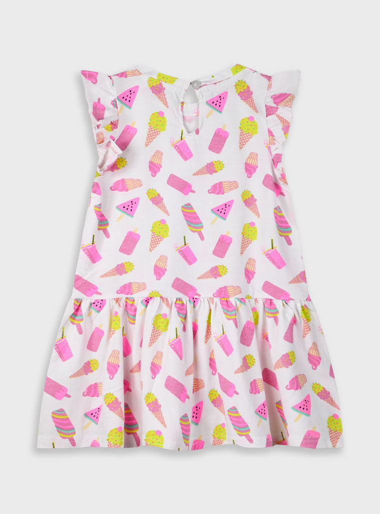All Over Print DRESS BEBE
