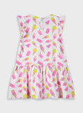 All Over Print DRESS BEBE