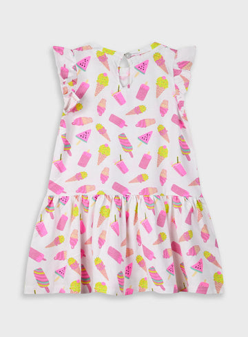 All Over Print DRESS BEBE