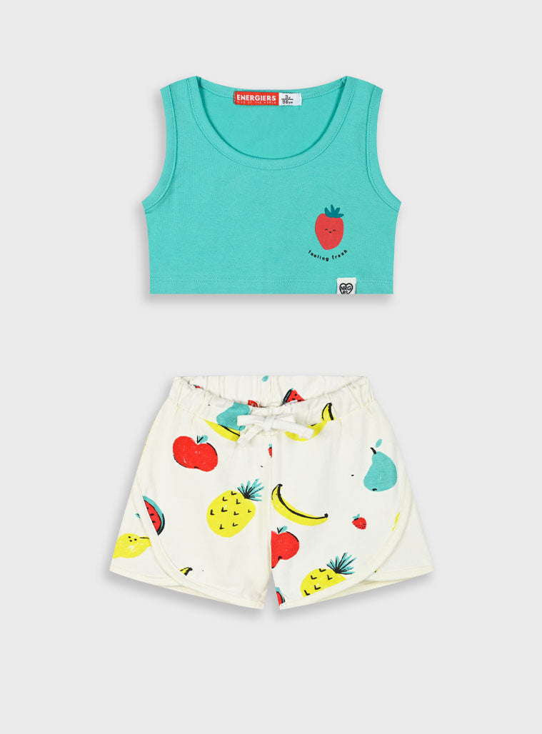 Multi Set With Print For Girls Energiers