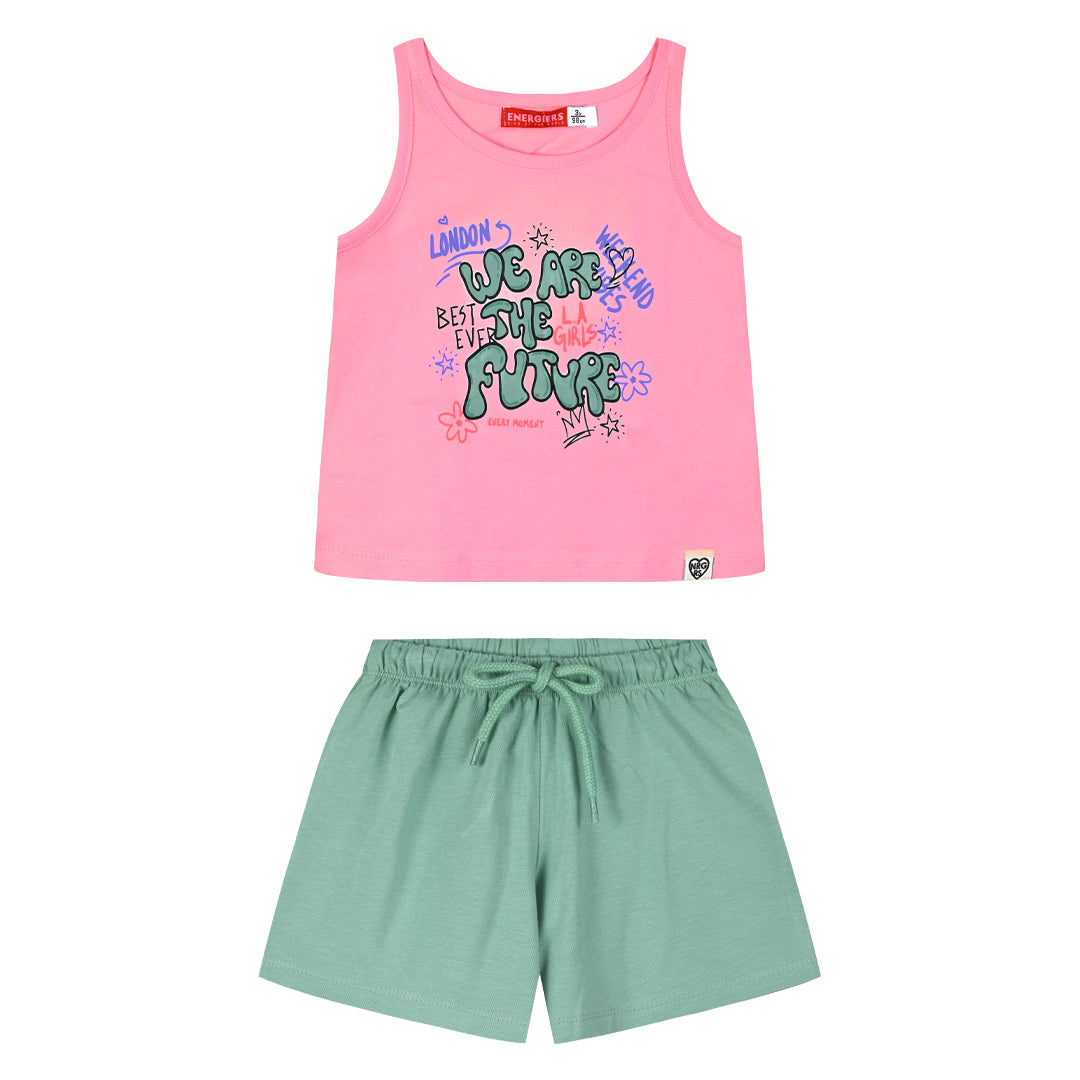 Set with print for girls Energiers