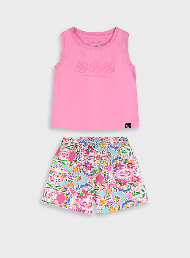 Set(Blouse & Shorts) for Girls Energiers