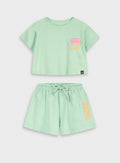 Set(Blouse,Shorts) for Girls Energiers