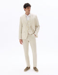 Slim fit suit jacket 100% linen Celio