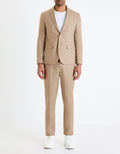 Veste de costume slim lin