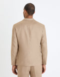 Veste de costume slim lin