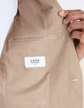 Buhot2 Taupe Suit Jacket Celio