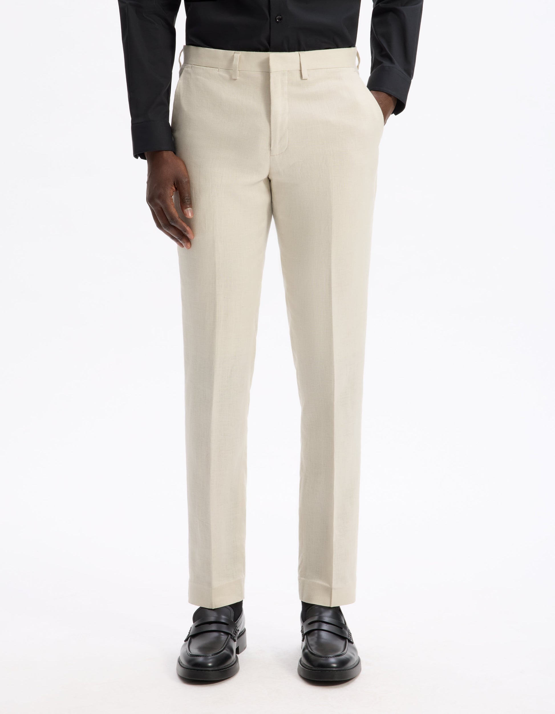 BOHOT2 NATUREL SUIT PANTS Celio