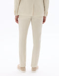 Slim fit suit trousers 100% linen Celio