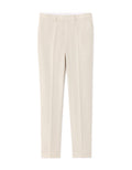 Slim fit suit trousers 100% linen Celio