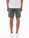 Stretch Cotton Chino Bermuda Shorts Celio