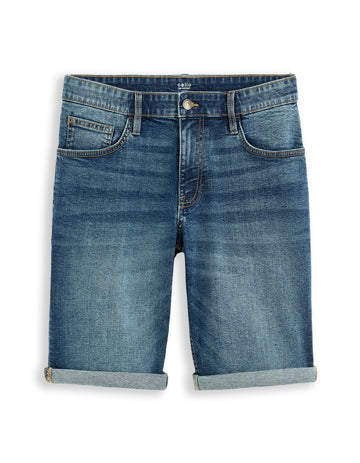 Bofirstbm Double Stone Denim Bermuda