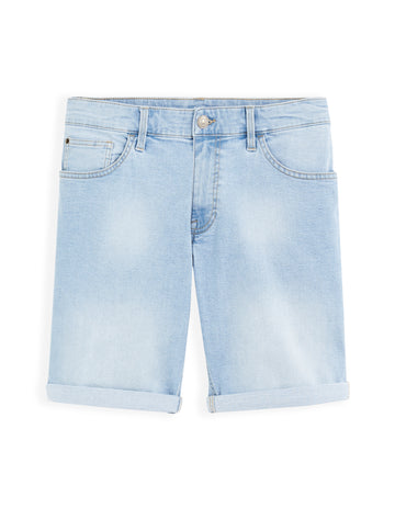 Bofirstbm Bleached Denim Bermuda