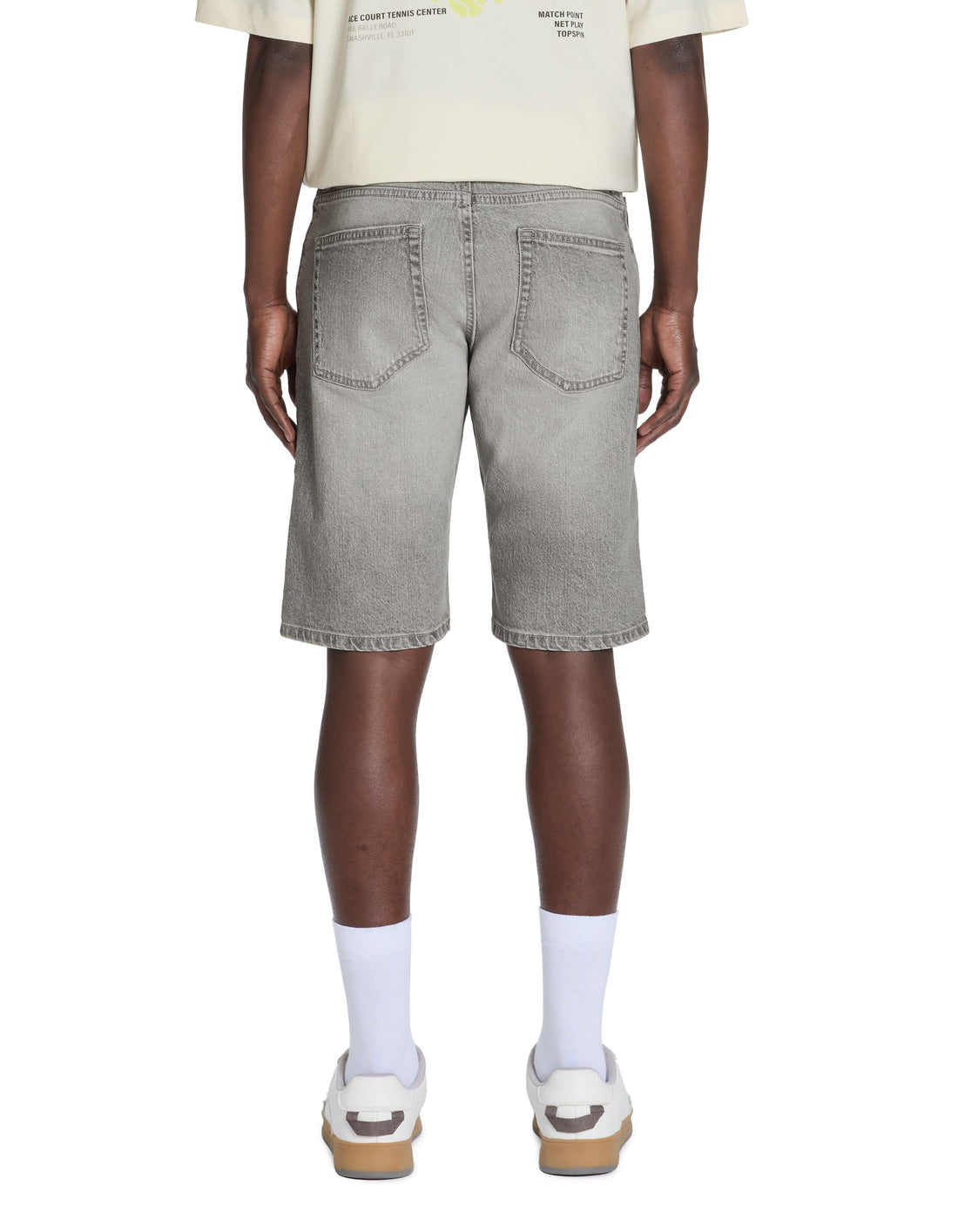 Bofirstbm Grey E25 Denim Bermuda
