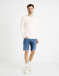 Boknitbm Double Stone Denim Bermuda Celio