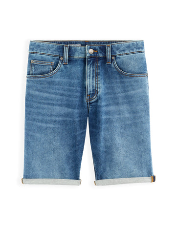 Boknitbm Double Stone Denim Bermuda