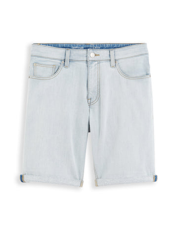 Boknitbm Bleached Denim Bermuda Celio