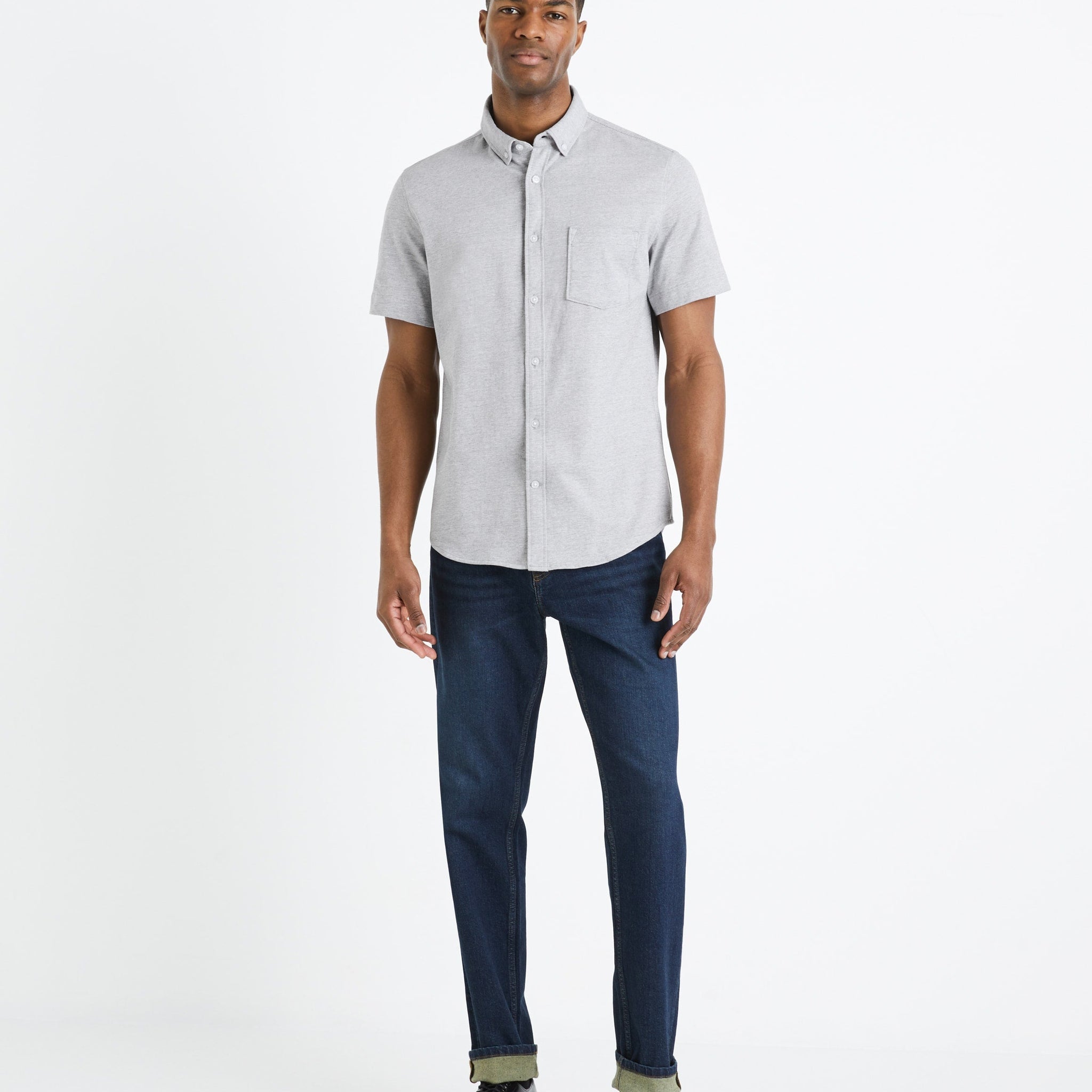 BARIK GREY SS SHIRT Celio