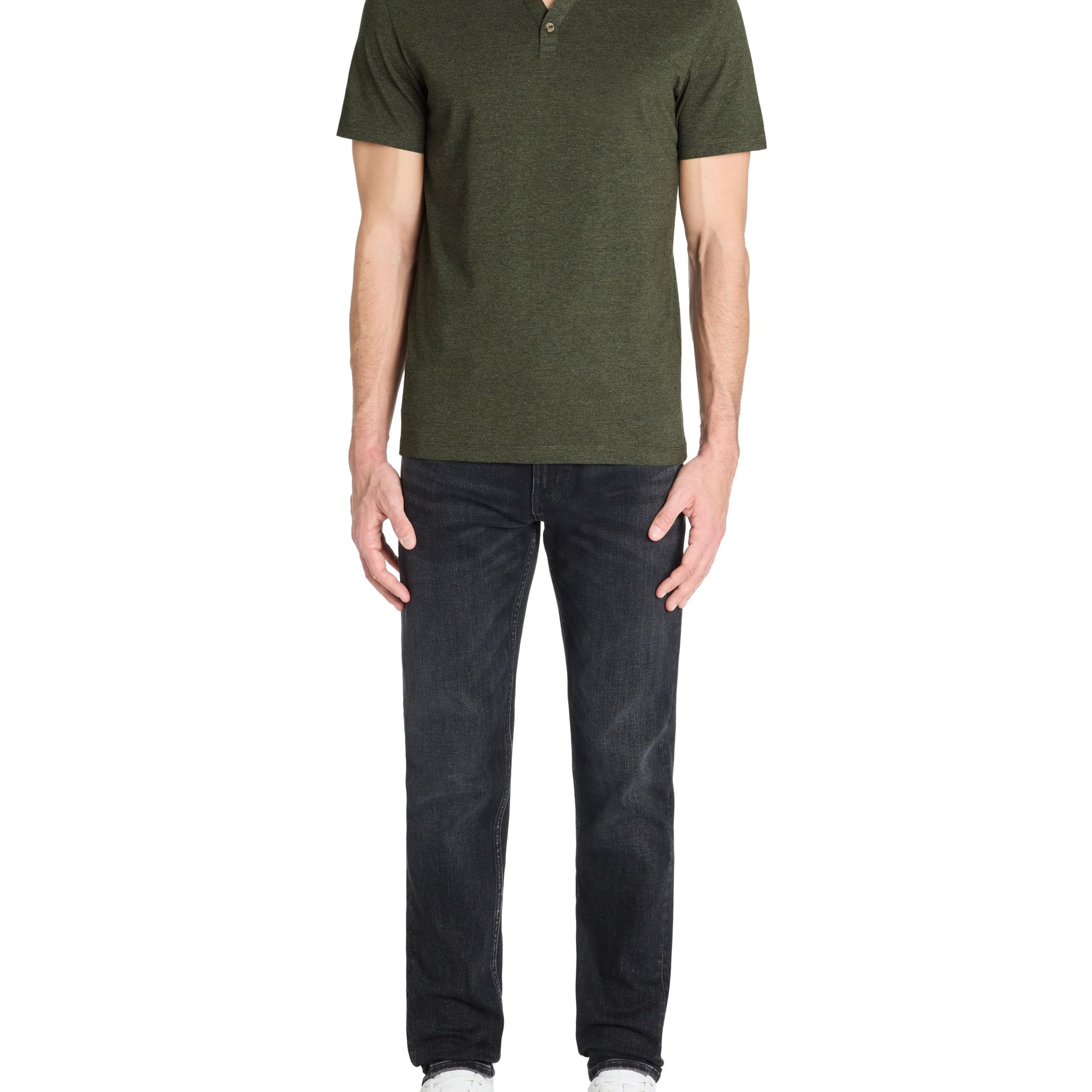 Cegeti Dark Khaki Short Sleeves Tshirt Celio