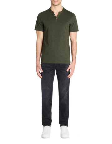 Cegeti Dark Khaki Short Sleeves Tshirt Celio