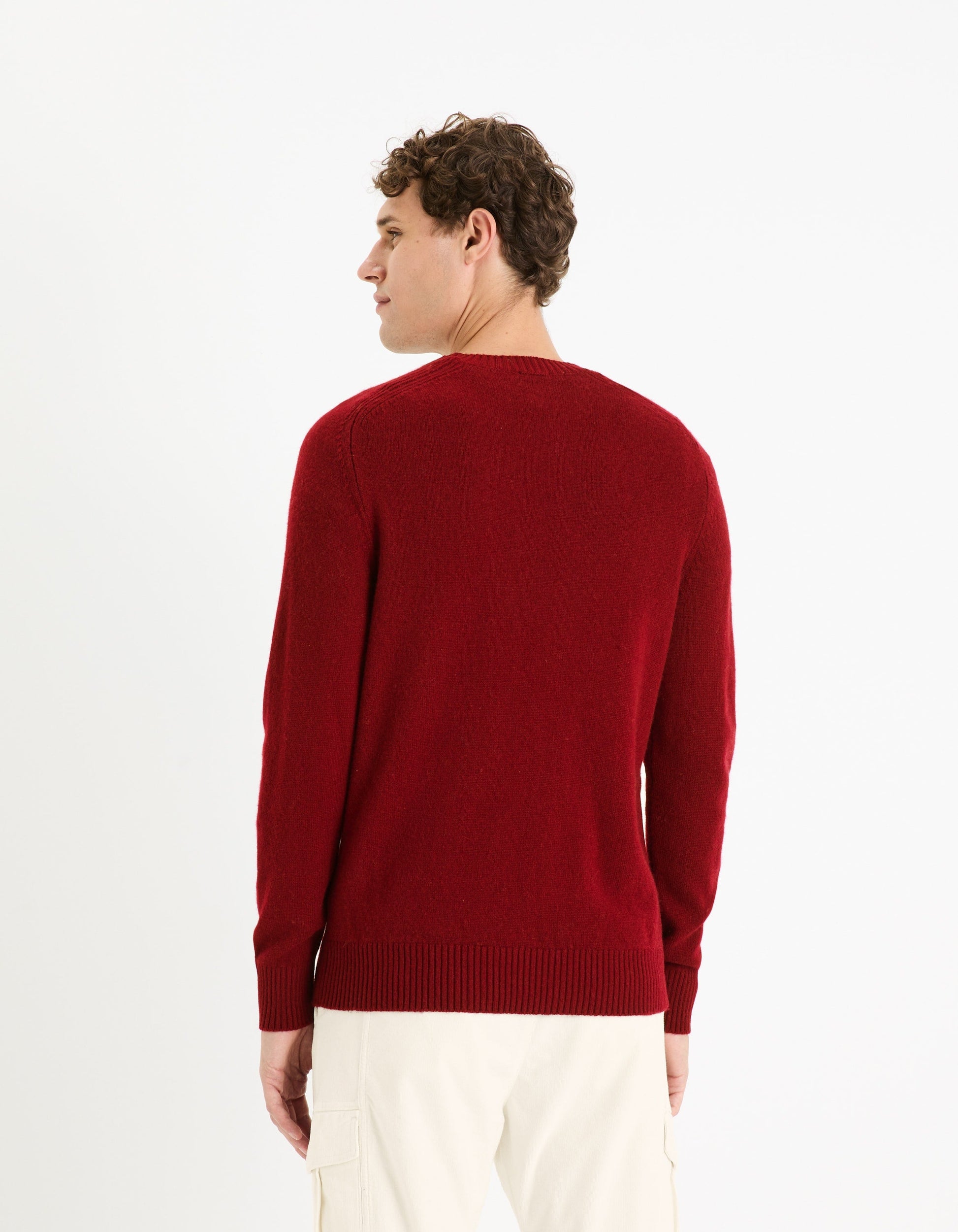 CEWOOL BURGUNDY CRE NE JUM Celio