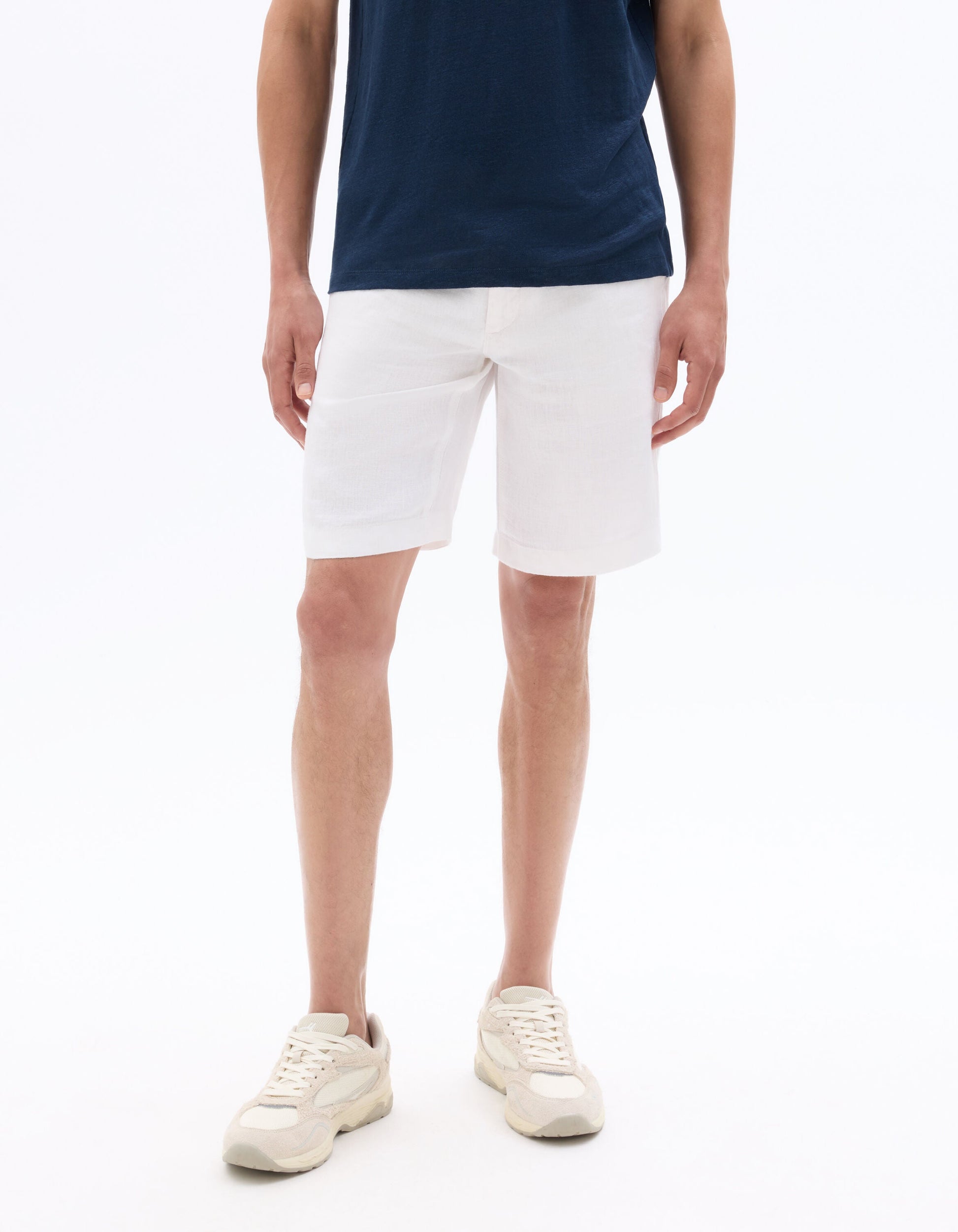 100% linen Bermuda shorts Celio