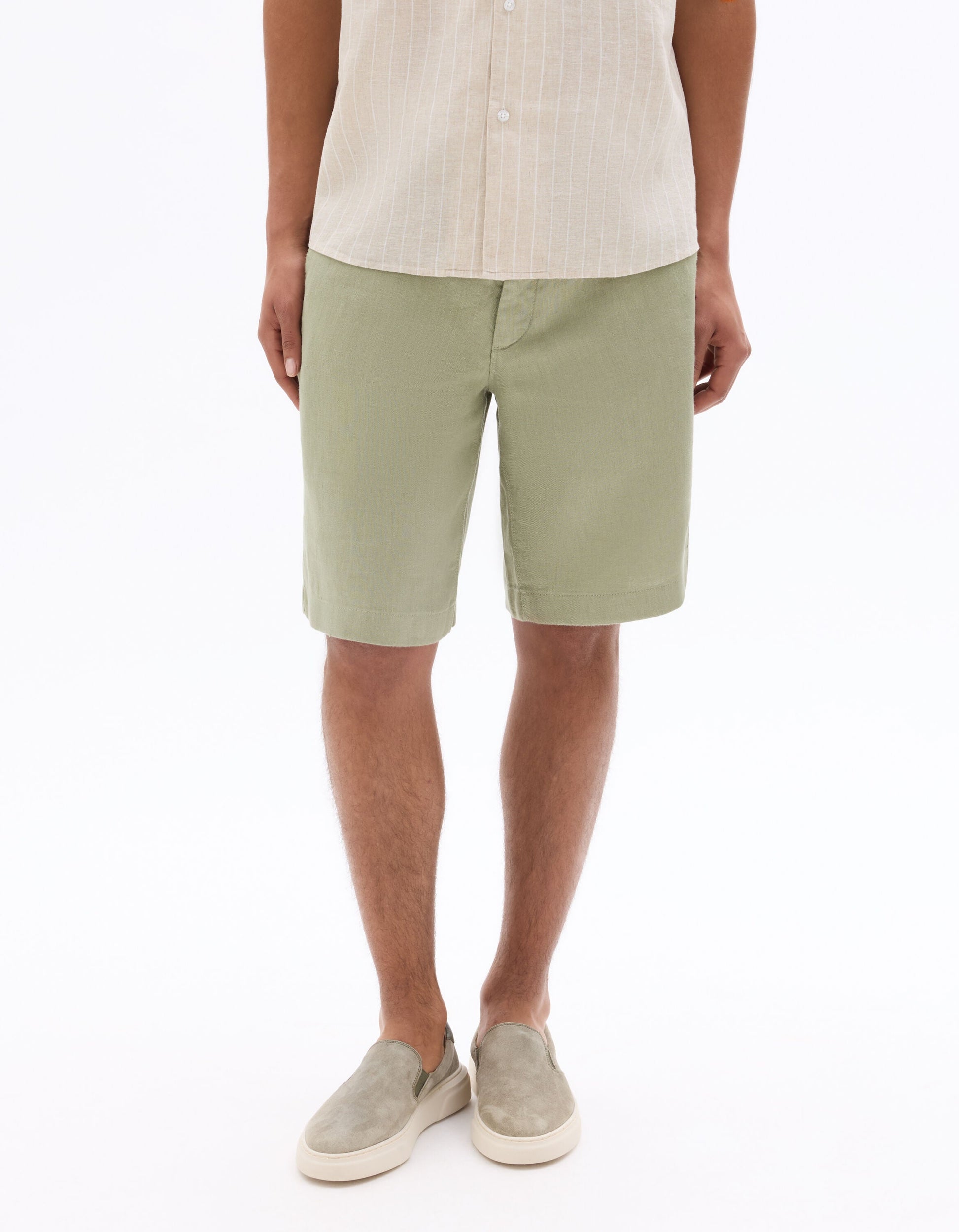Bermuda shorts 100% linen Celio
