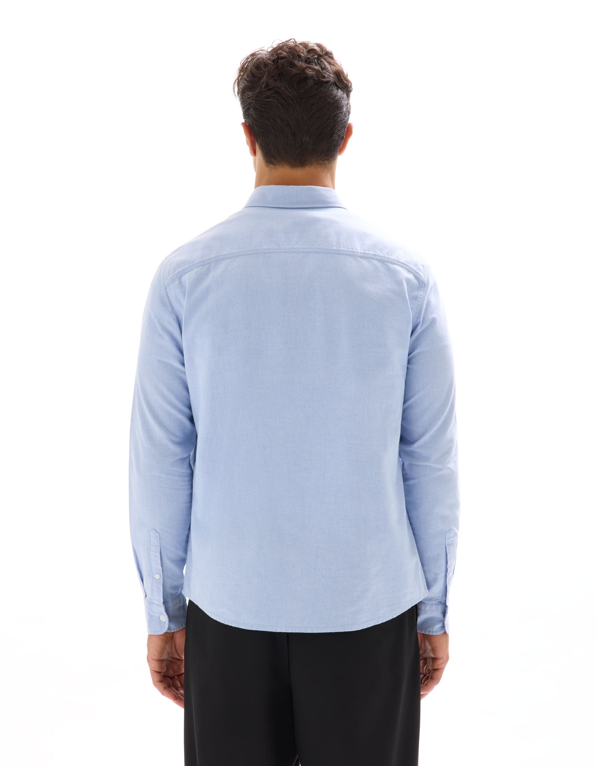 Daxford Light Blue Long Sleeves Shirt Celio