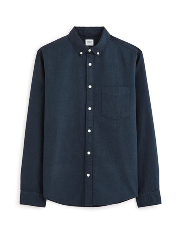 Daxford Dark Navy Long Sleeves Shirt Celio