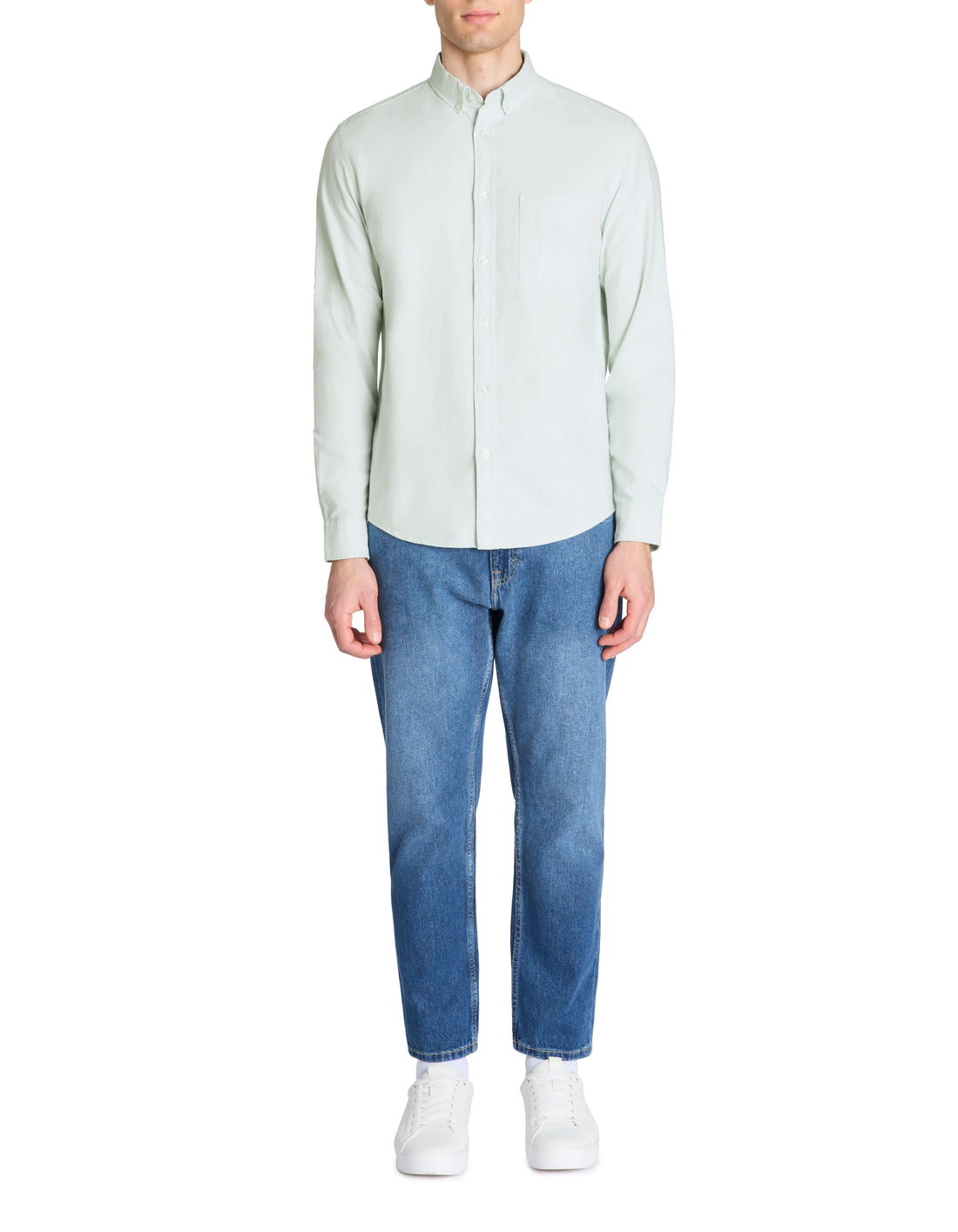 Daxford Mint Long Sleeves Shirt Celio