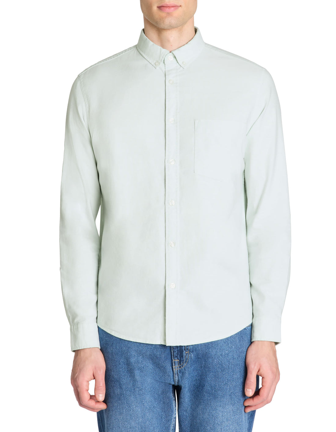 Daxford Mint Long Sleeves Shirt Celio