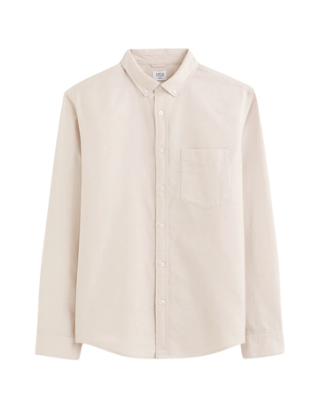 Daxford Beige Long Sleeves Shirt Celio