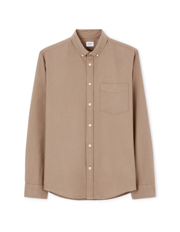 Daxford Taupe Long Sleeves Shirt