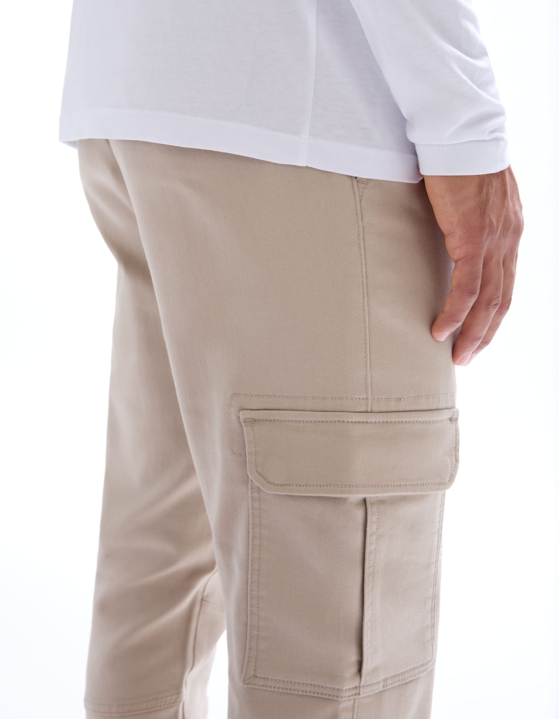 Cokit4 Beige 07 Cargo Pant Celio