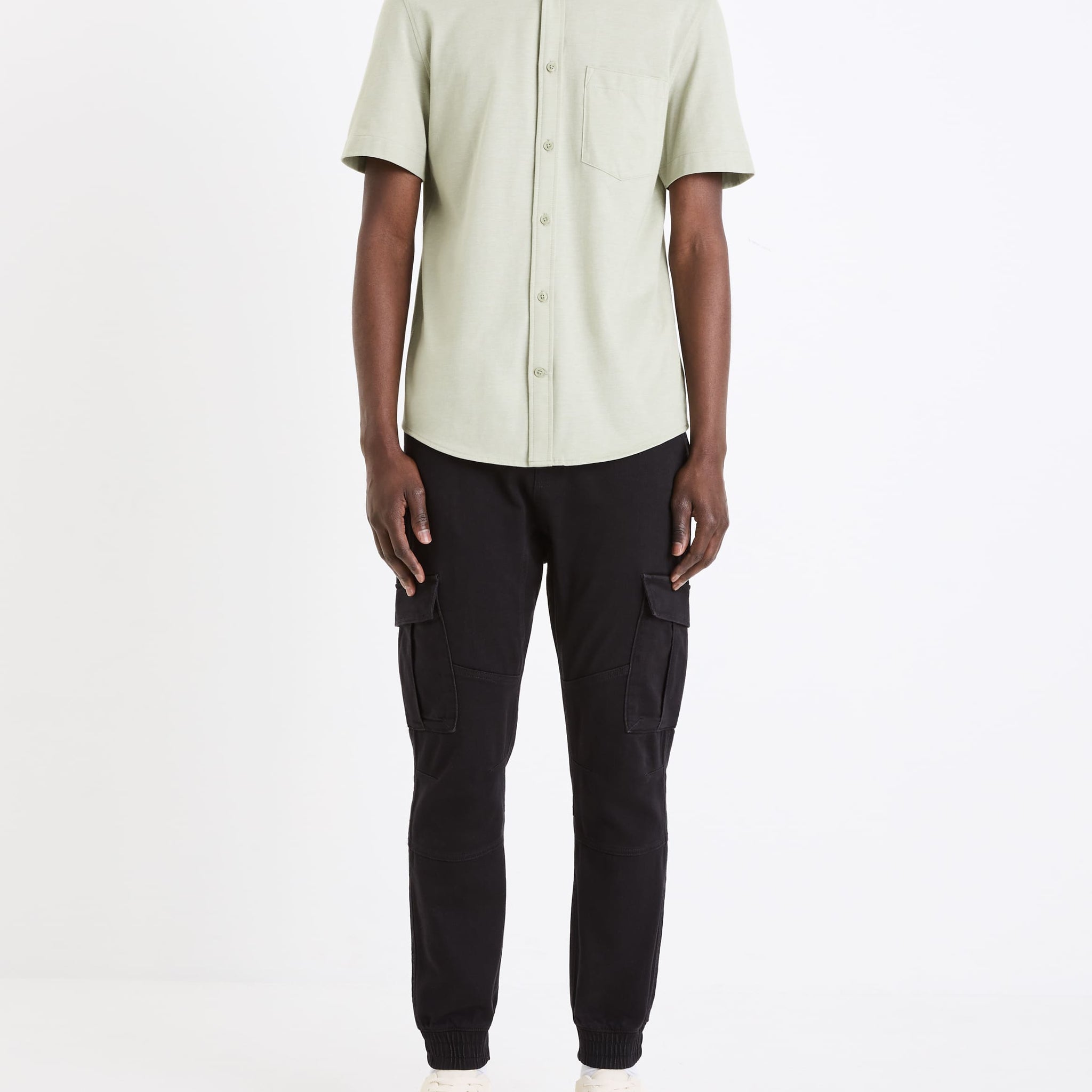 Cokit4 Noir Cargo Pant Celio