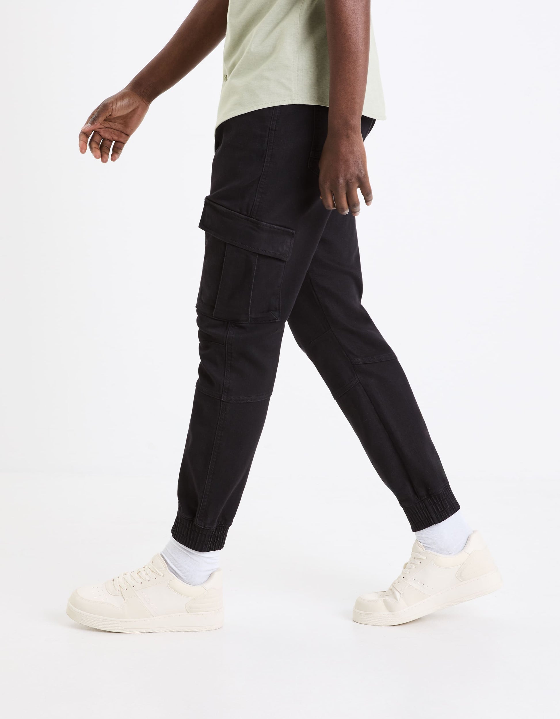 Cokit4 Noir Cargo Pant Celio