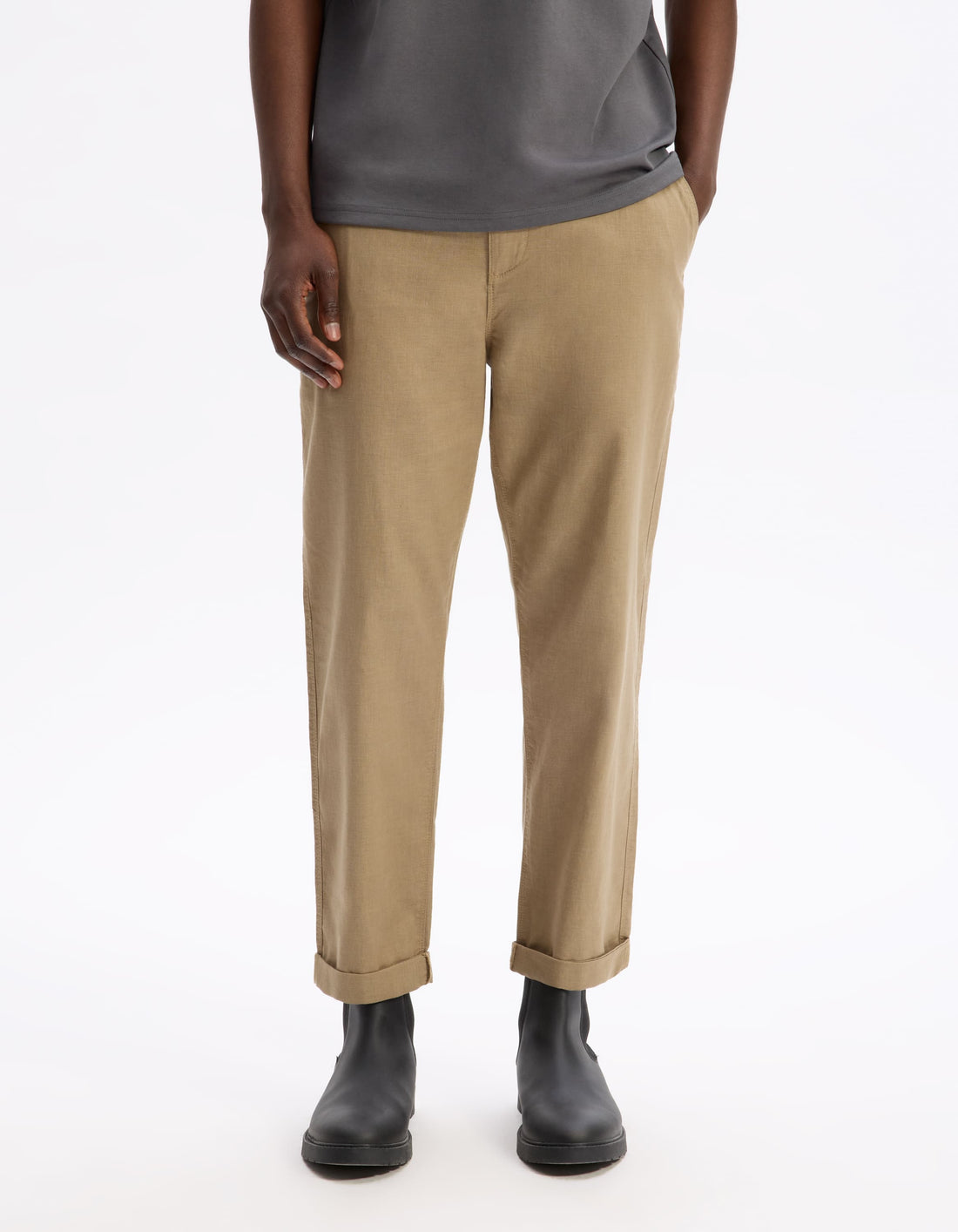 Dolinco Taupe Pants Other Style Celio