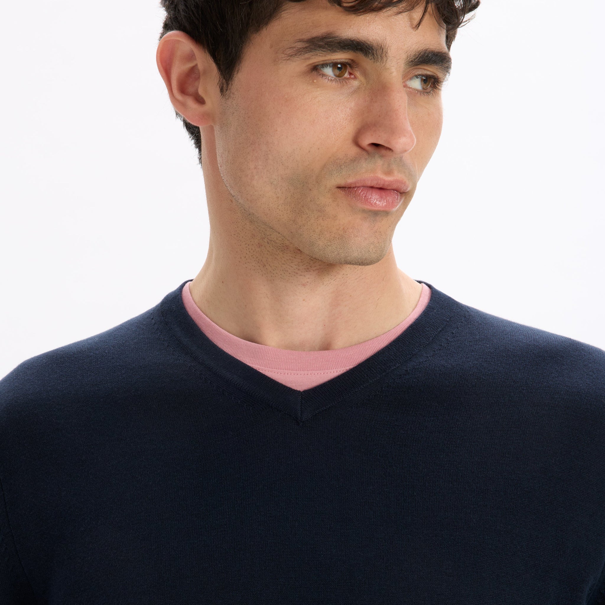 Decotonv Navy Crew Neck Jumper