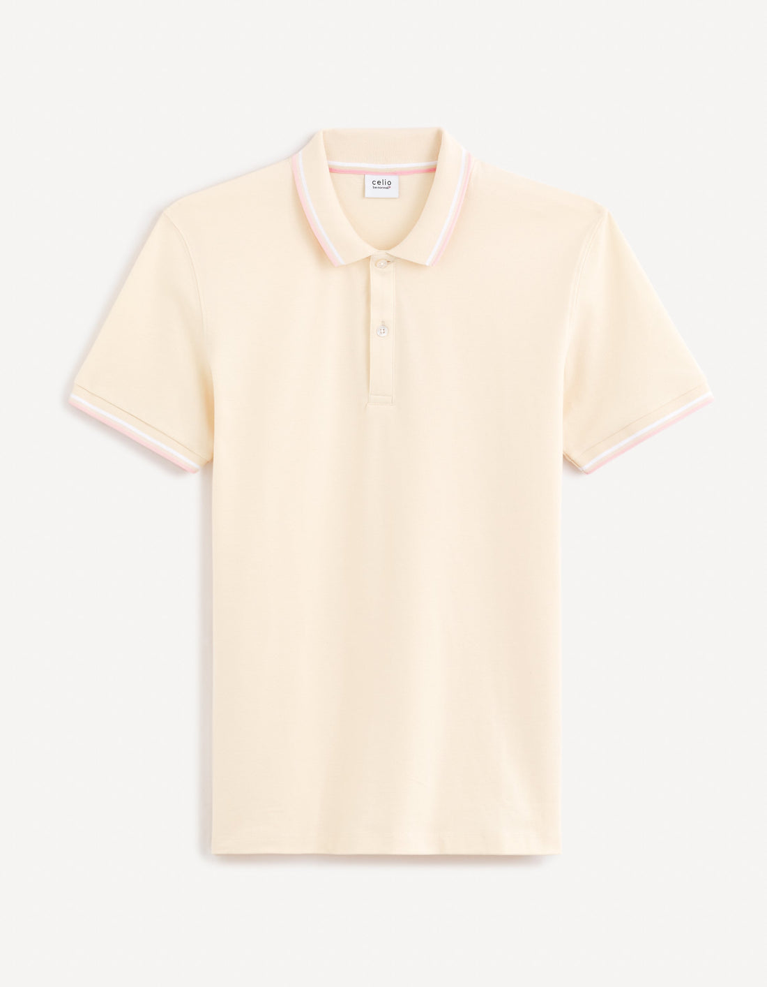 polo mc pique col contrastÃƒÂ©